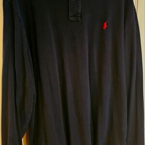 Men's Long Sleeve Polo - Ralph Lauren Polo